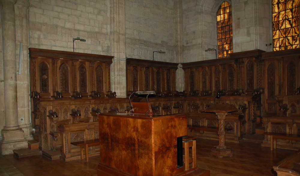 Abbazia di Casamari - Il coro ligneo