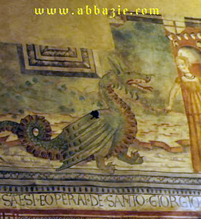 San Giorgio a Montemeano - Il drago