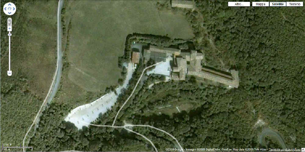 Fonte Avellana vista da Google