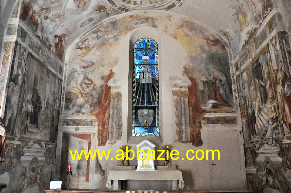Abbazia di San Salvatore Cappella della Madonna della Pieve con storie della Vergin