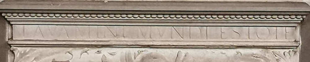 LAVAMINI MUNDI ESTOTE