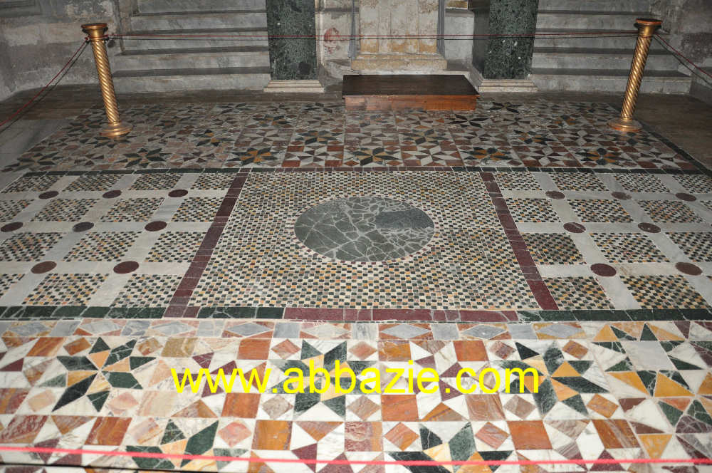 Abbazia di Farfa - pavimento
