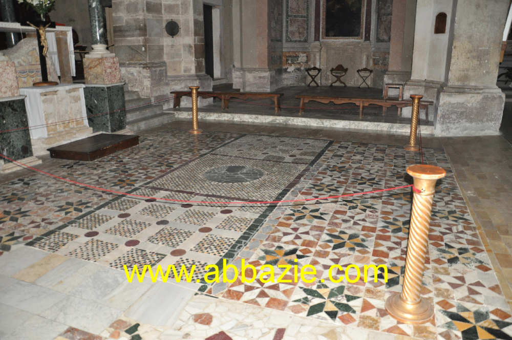 Abbazia di Farfa - pavimento