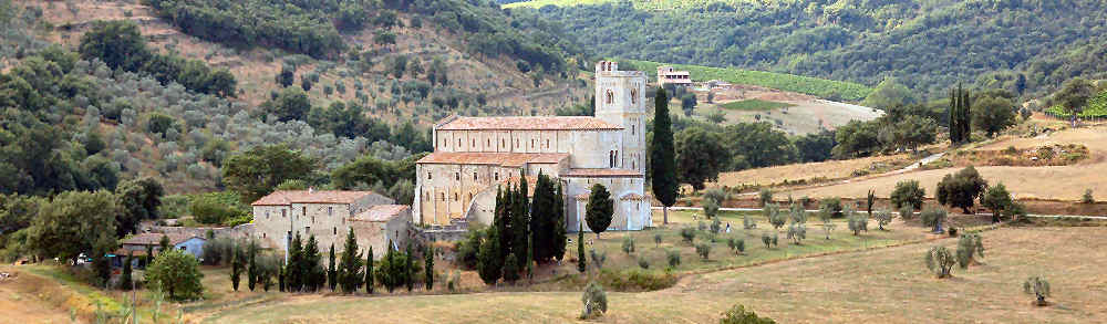 Abbazia di sant'Antimo a Montalcino