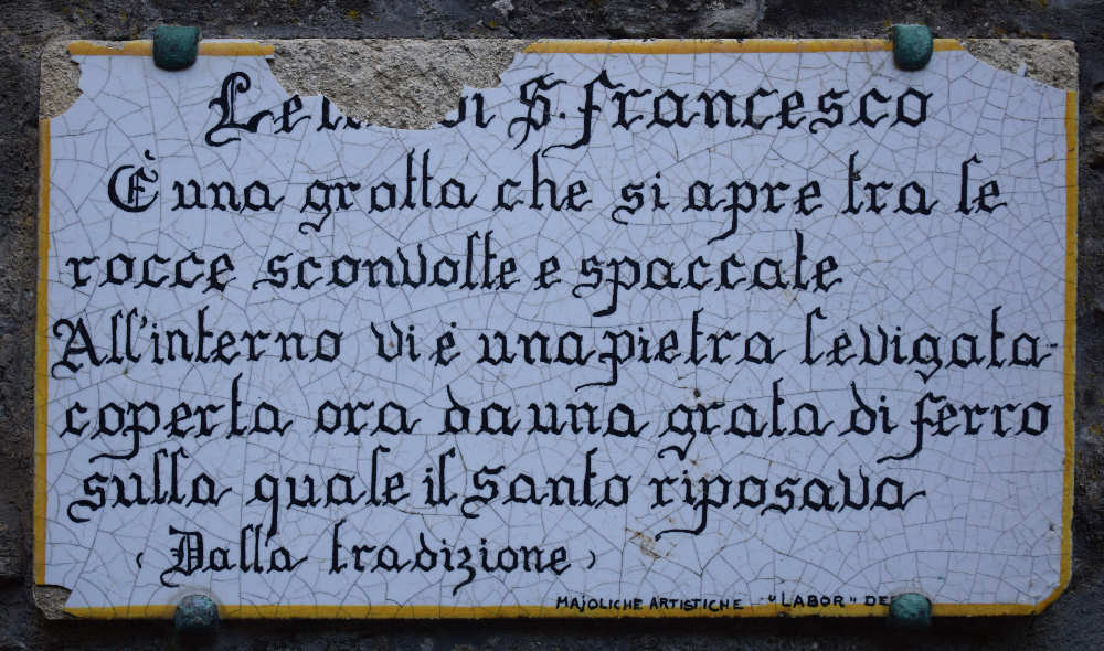 Letto di San Francesco