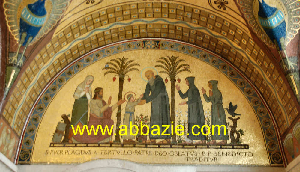 La cripta della Basilica di Montecassino