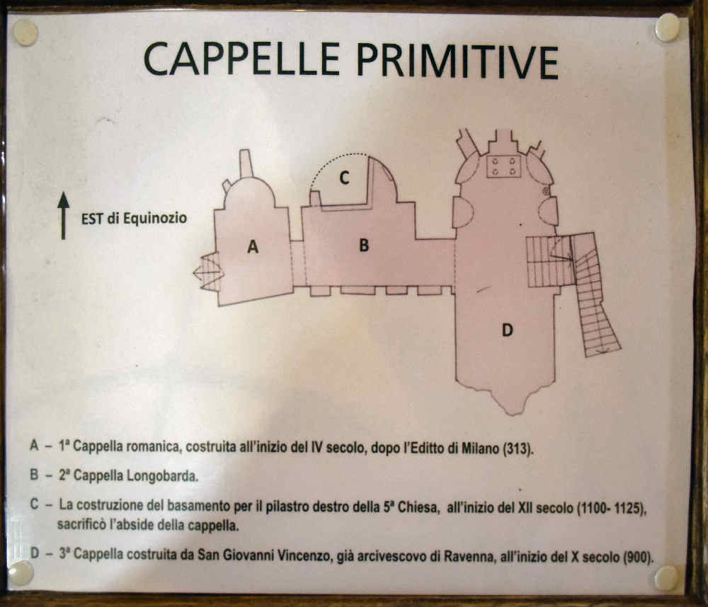 Le cappelle primitive