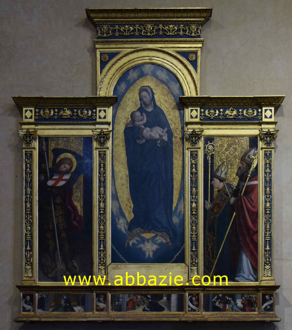 trittico di Defenedente Ferrari la Beata Vergine Maria Immacolata