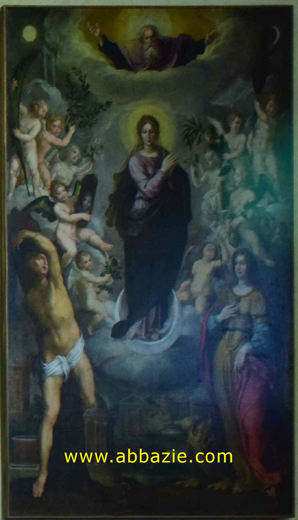 Beata Vergine Maria Immacolata con Santa Margherita, San Sebastiano ed Angeli