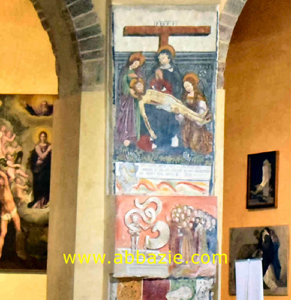 Beata Vergine Maria Addolorata nell'atto della deposizione di Gesù dalla Croce
