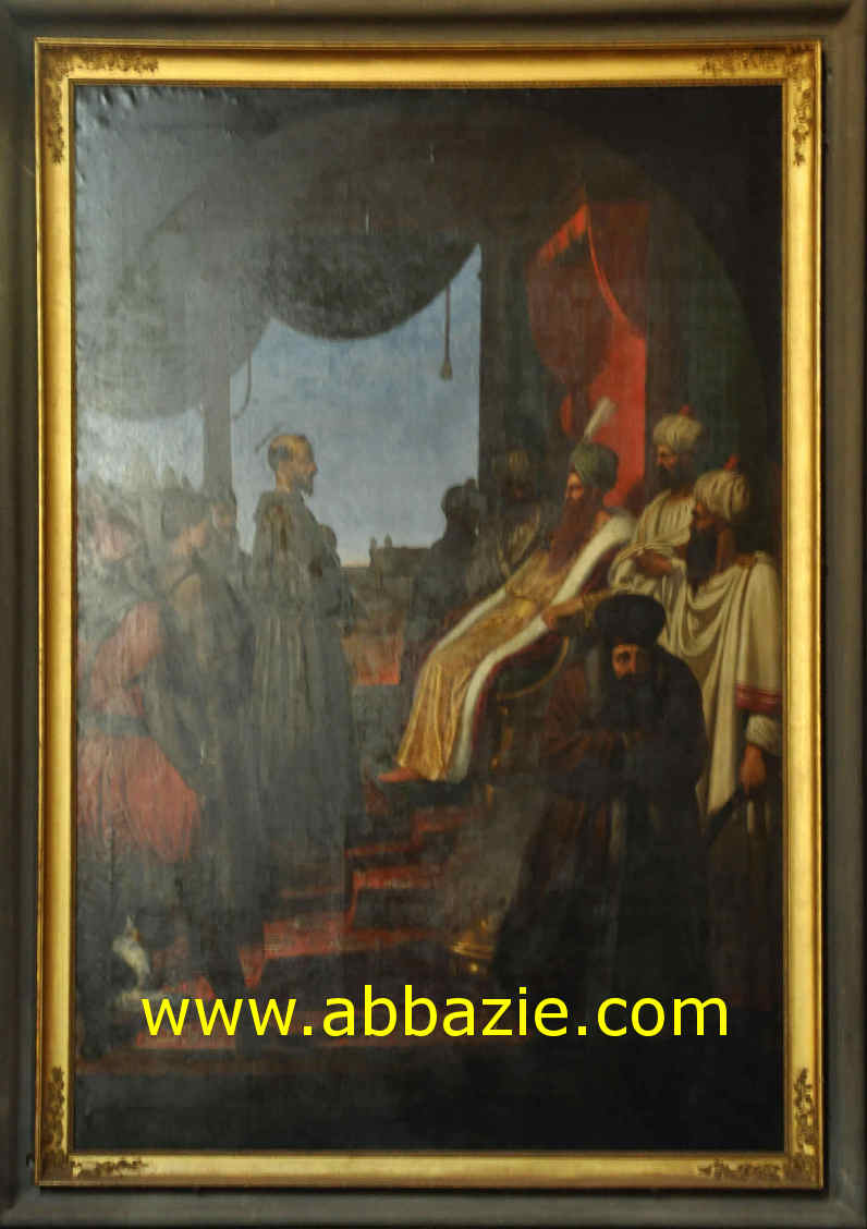 San Francesco in Terra Santa dal sultano Melek el-Kamel