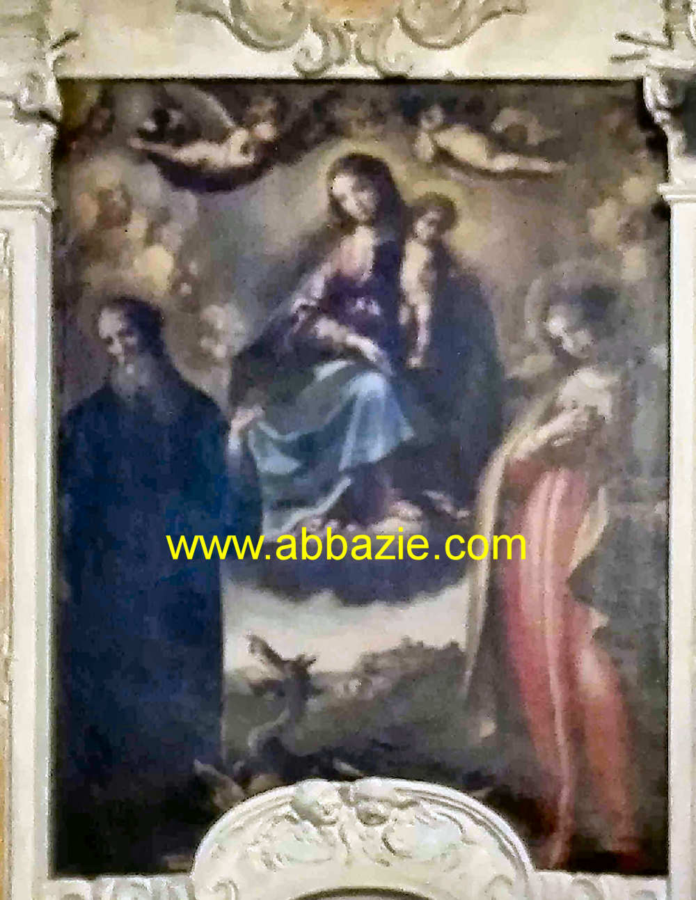 San Guglielmo con il drago a suoi piedi